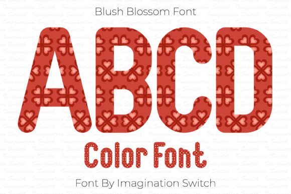 Blush Blossom: A Fresh Take on Typographic Color