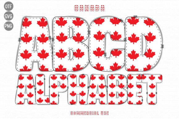 Canada: A Playful and Charming Typeface for Creative Projects