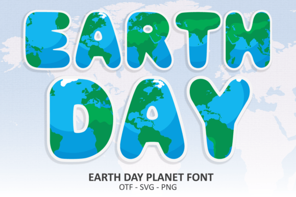 Celebrate Earth Day with a Font That Tells a Story
