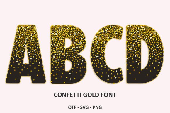 Confetti Gold: A Font That Adds Instant Celebration