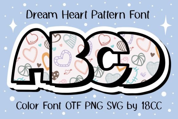 Dream Heart: A Playful Font for Creative Projects