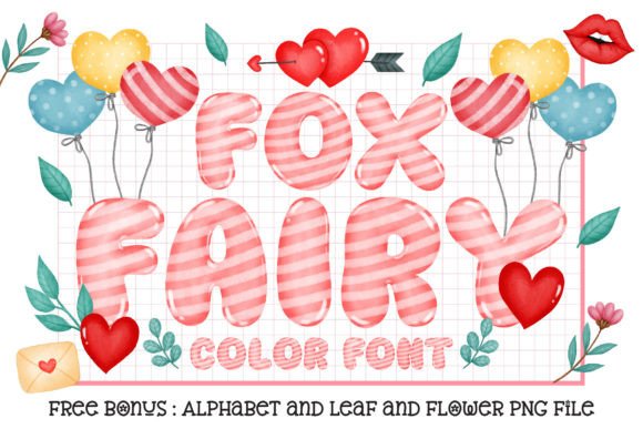Fox Fairy: Your Go-To for Cute & Fun Color Font Designs