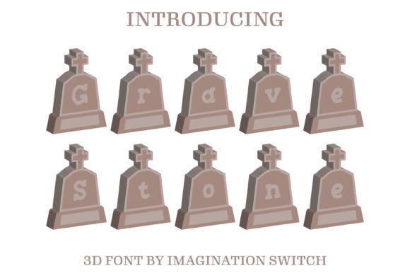 Gravestones 3d: Unearthing a Font with Unforgettable Dimension