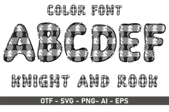 Knight and Rook: A Playful Font for Creative Brands
