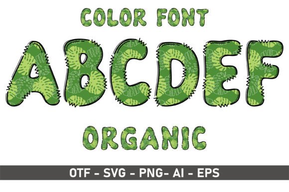 Organic: The Playful Typeface That Brings Designs to Life