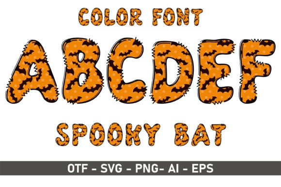 Spooky Bat: A Playful Font for Creative Projects