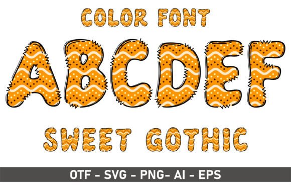 Sweet Gothic: A Playful Font for Creative Projects